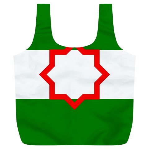 Andalusia Flag Full Print Recycle Bag (XL) from UrbanLoad.com Back