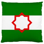 Andalusia Flag Large Premium Plush Fleece Cushion Case (One Side)