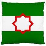 Andalusia Flag Large Premium Plush Fleece Cushion Case (One Side)