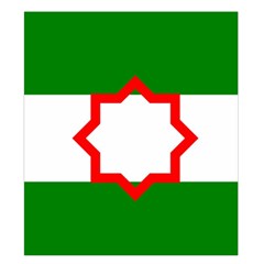 Andalusia Flag Duvet Cover Double Side (King Size) from UrbanLoad.com Back