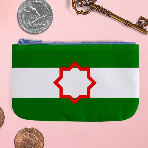 Andalusia Flag Large Coin Purse from UrbanLoad.com Front
