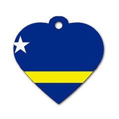 Curacao Dog Tag Heart (Two Sides) from UrbanLoad.com Back