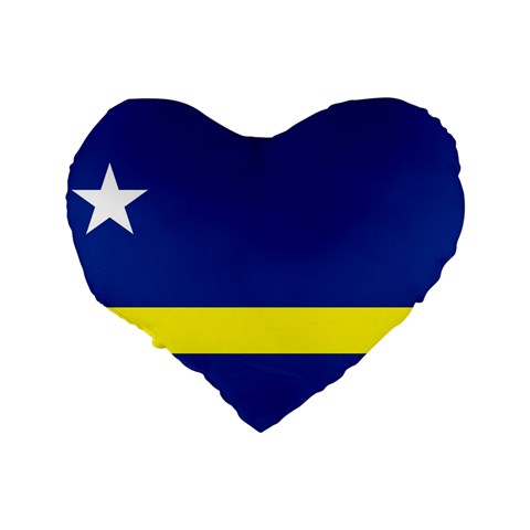 Curacao Standard 16  Premium Heart Shape Cushions from UrbanLoad.com Back