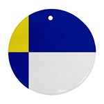 Bratislavsky Flag Ornament (Round)