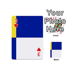Bratislavsky Flag Playing Cards 54 Designs (Mini) from UrbanLoad.com Front - Heart3