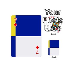 Bratislavsky Flag Playing Cards 54 Designs (Mini) from UrbanLoad.com Front - Diamond7