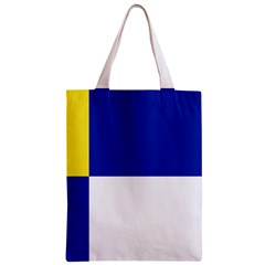 Bratislavsky Flag Zipper Classic Tote Bag from UrbanLoad.com Back