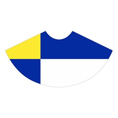 Bratislavsky Flag Midi Sleeveless Dress from UrbanLoad.com Skirt Front