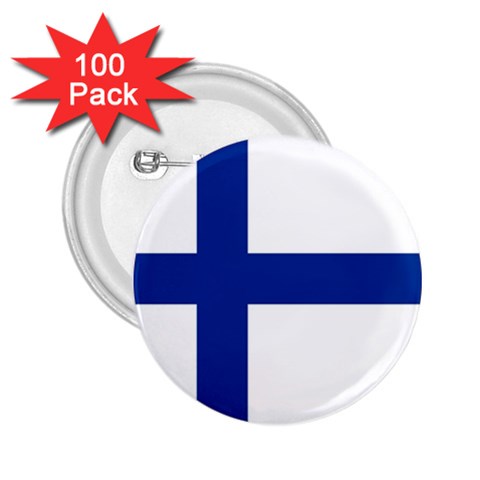 Finland 2.25  Buttons (100 pack)  from UrbanLoad.com Front