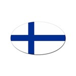 Finland Sticker Oval (10 pack)