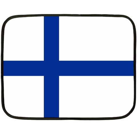 Finland One Side Fleece Blanket (Mini) from UrbanLoad.com 35 x27  Blanket