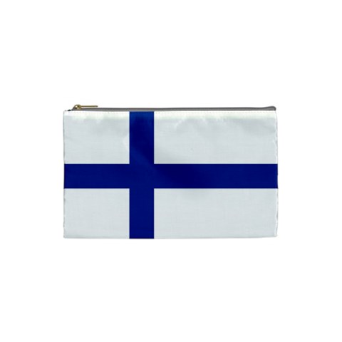 Finland Cosmetic Bag (Small) from UrbanLoad.com Front