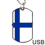 Finland Dog Tag USB Flash (Two Sides)