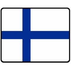 Finland Fleece Blanket (Medium) from UrbanLoad.com 58.8 x47.4  Blanket Front