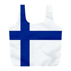 Finland Full Print Recycle Bag (L) from UrbanLoad.com Front