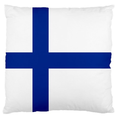Finland Standard Premium Plush Fleece Cushion Case (Two Sides) from UrbanLoad.com Front
