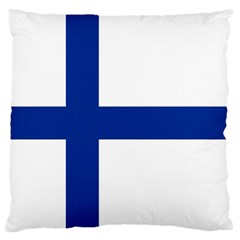 Finland Standard Premium Plush Fleece Cushion Case (Two Sides) from UrbanLoad.com Back
