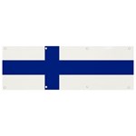 Finland Banner and Sign 9  x 3 