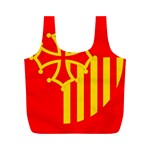 Languedoc Roussillon Flag Full Print Recycle Bag (M)