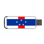 Netherlands Antilles Portable USB Flash (One Side)