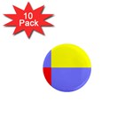 Nitriansky Flag 1  Mini Magnet (10 pack) 