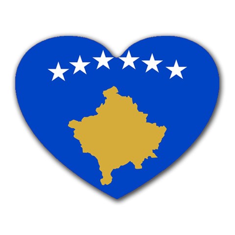 Kosovo Heart Mousepad from UrbanLoad.com Front