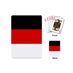 Berlin Old Flag Playing Cards Single Design (Mini)