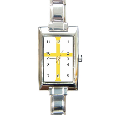 Nord Trondelag Rectangle Italian Charm Watch from UrbanLoad.com Front