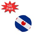 Frisian Flag 1  Mini Buttons (100 pack) 