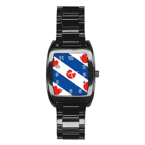Frisian Flag Stainless Steel Barrel Watch from UrbanLoad.com Front
