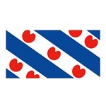 Frisian Flag Satin Wrap 35  x 70 