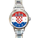 Croatia Round Italian Charm Watch