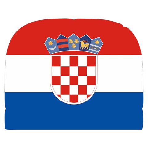 Croatia Make Up Case (Large) from UrbanLoad.com Front