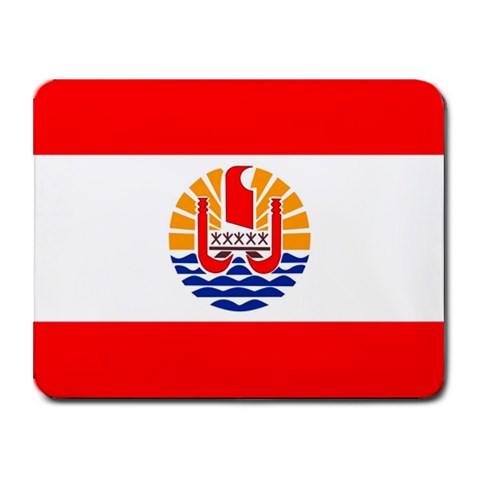 French Polynesia Small Mousepad from UrbanLoad.com Front