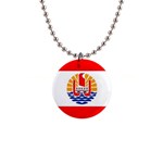 French Polynesia 1  Button Necklace