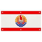 French Polynesia Banner and Sign 6  x 3 