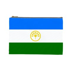 Bashkortostan Flag Cosmetic Bag (Large) from UrbanLoad.com Front