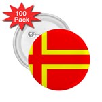 Normandy Flag 2.25  Buttons (100 pack) 