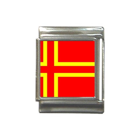 Normandy Flag Italian Charm (13mm) from UrbanLoad.com Front