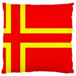 Normandy Flag Large Cushion Case (Two Sides)