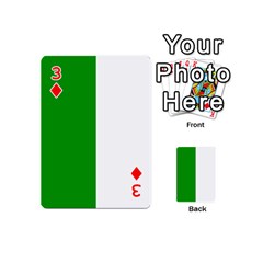 Fermanagh Flag Playing Cards 54 Designs (Mini) from UrbanLoad.com Front - Diamond3