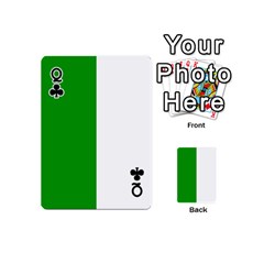 Queen Fermanagh Flag Playing Cards 54 Designs (Mini) from UrbanLoad.com Front - ClubQ