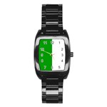 Fermanagh Flag Stainless Steel Barrel Watch