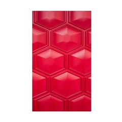 Red Textured Wall Duvet Cover Double Side (Single Size) from UrbanLoad.com Front