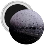 Rain On Glass Texture 3  Magnets