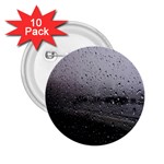 Rain On Glass Texture 2.25  Buttons (10 pack) 