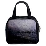 Rain On Glass Texture Classic Handbag (Two Sides)