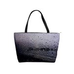 Rain On Glass Texture Classic Shoulder Handbag