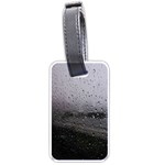 Rain On Glass Texture Luggage Tag (one side)