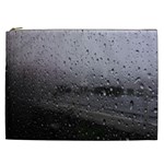 Rain On Glass Texture Cosmetic Bag (XXL)